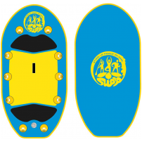 Stand Up Paddle In Pool - trainers board kit